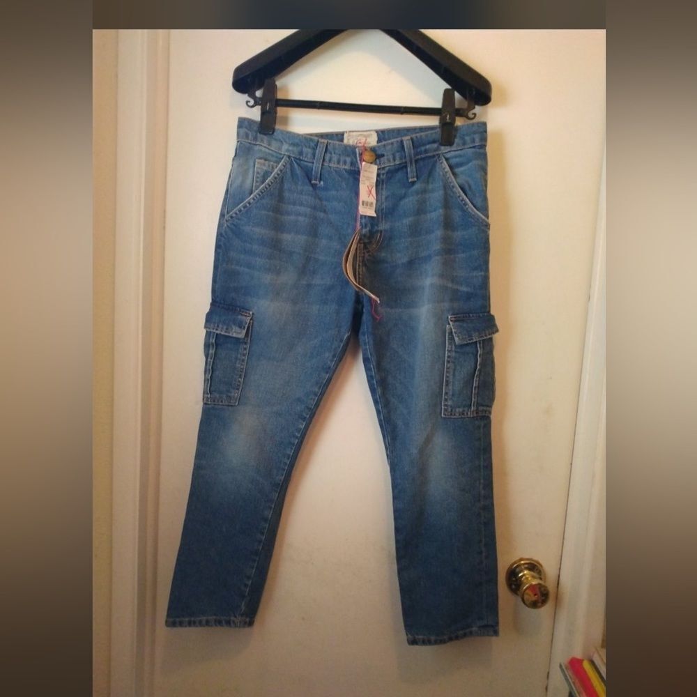 NWT current Elliot capri jeans 25